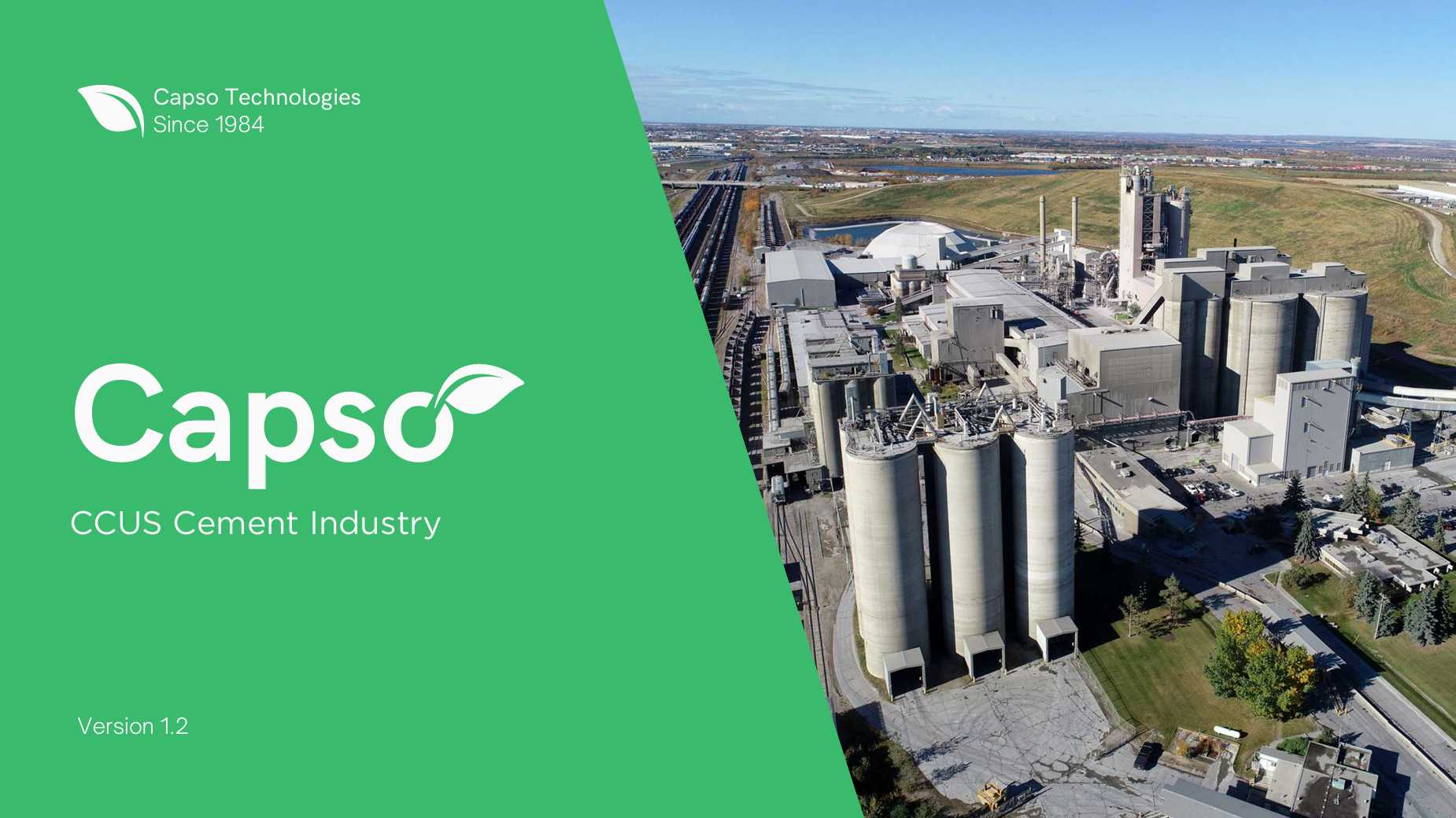 Capso CCUS Cement Industry 2026